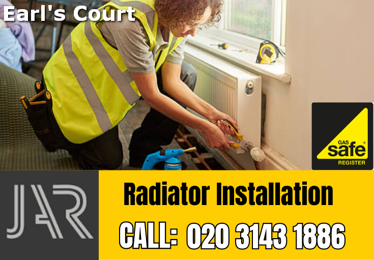 radiator installation Earl's Court